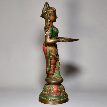 Standing Women Deep Stand For Decor Item