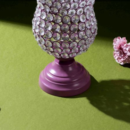 Crystal Rose Blossom Accent (Heather Rose)
