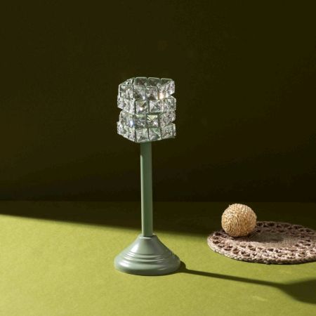 Luxe Prism Stands (Muted Green)