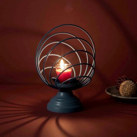 Aqua Orb Candle Cradle