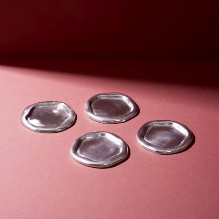 Radiant Hexagon Coaster Set