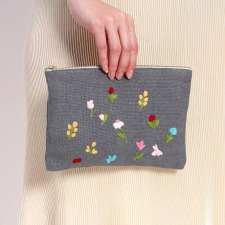 Springtime Fabric Pouch