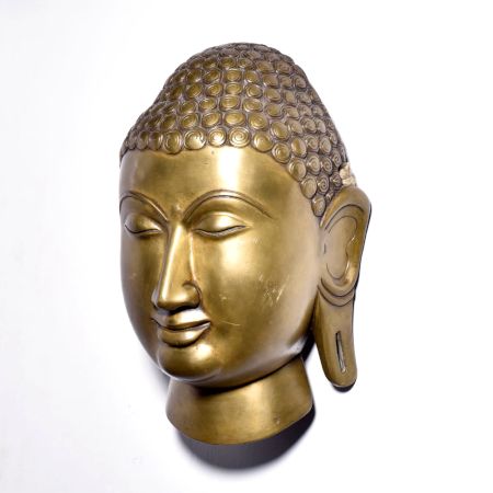 Budha Wall Hanging Head From Bihar