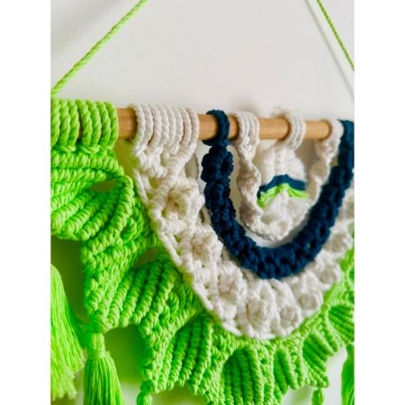 Macrame Wall Hanging with Tassels