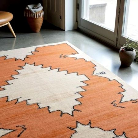 Handwoven Southwestern Kilim Rug