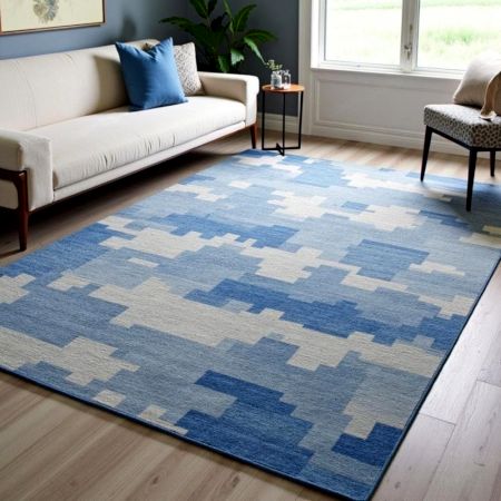 Handmade Traditional Wool Rug Persian inspired