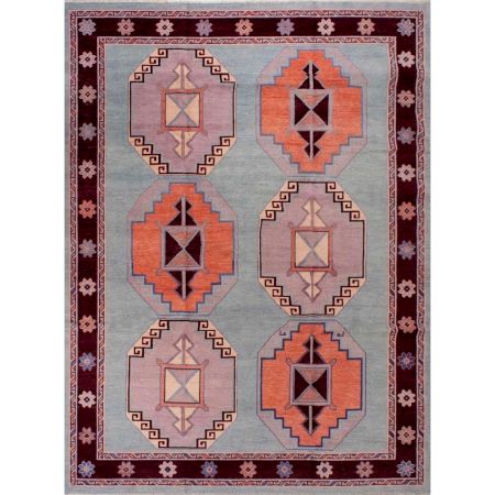 Charleston Jewels Turkish Design Handmade Rug