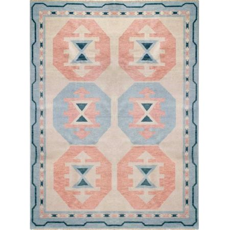 Swinging By Turkish Handmade Rug