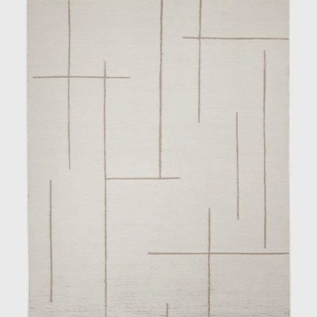 Rectangle Brint Abstract Rug