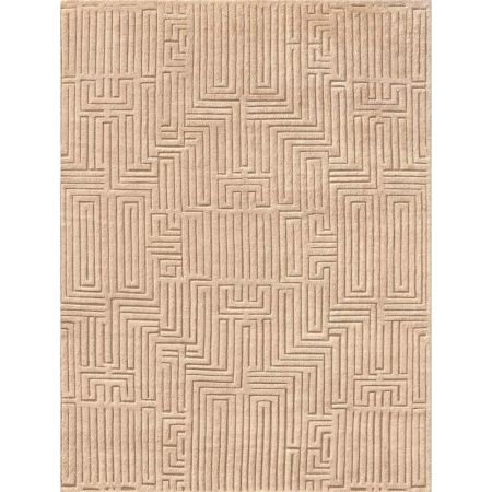 New Beige Colour Moroccon Design Rug
