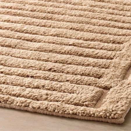 New Beige Colour Moroccon Design Rug