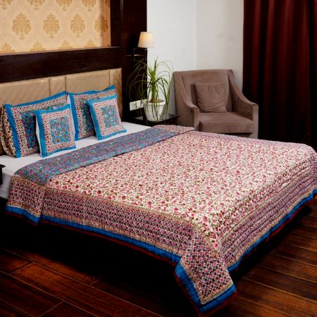 Pink Paradise Cotton Quilt