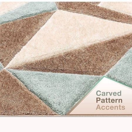 Soft Beige Handwoven Hall Carpet
