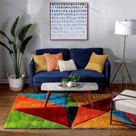 Modern Multi Geometric Home Mat