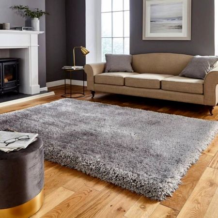 Handmade Room Shaggy Rug