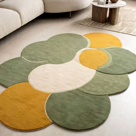 Handtufted Soft Clover Rug
