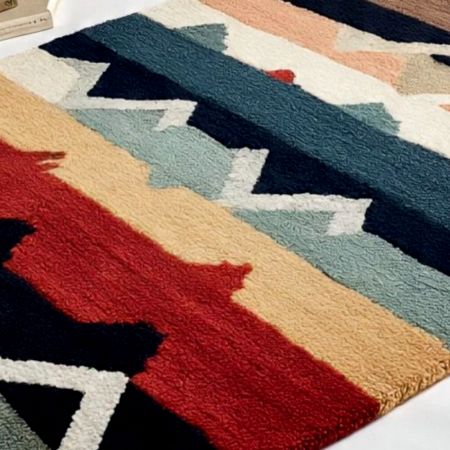 Handknotted Floral Swirl Elegance Rug