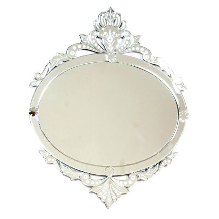 Regal Oval Crest Mirror