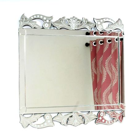 Floral Frame Classic Mirror