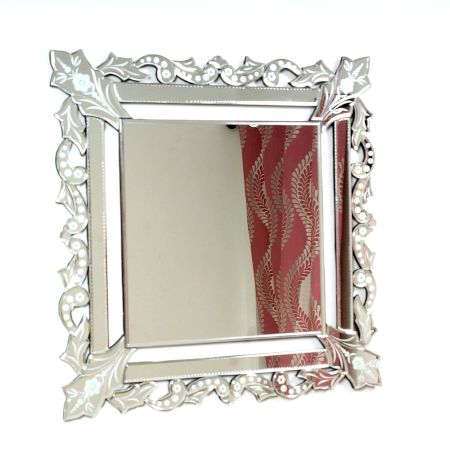 Ivy Garland Square Mirror
