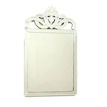 Scroll Crest Wall Mirror