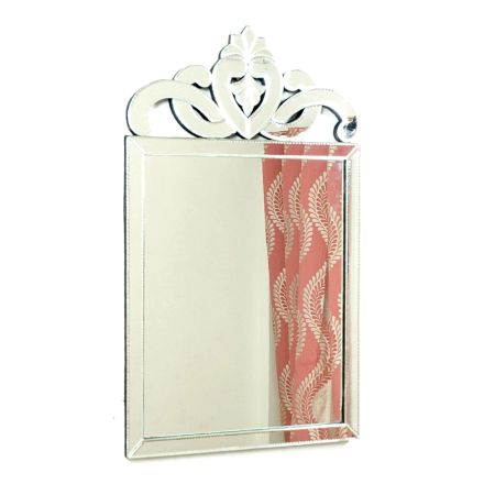 Scroll Crest Wall Mirror