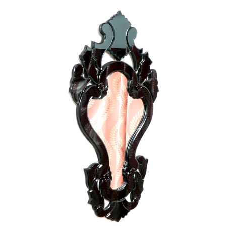 Ebony Baroque Accent Mirror