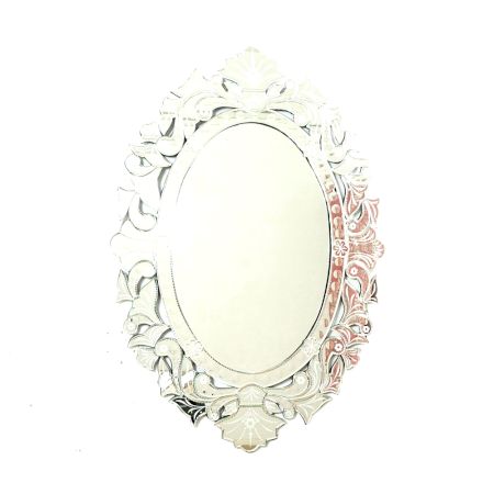 Ornate Vine Oval Mirror