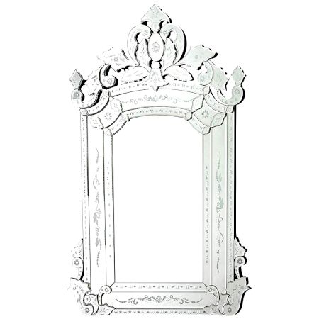 Opulent Bloom Venetian Mirror