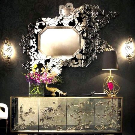 Venetian Crown Majesty Mirror