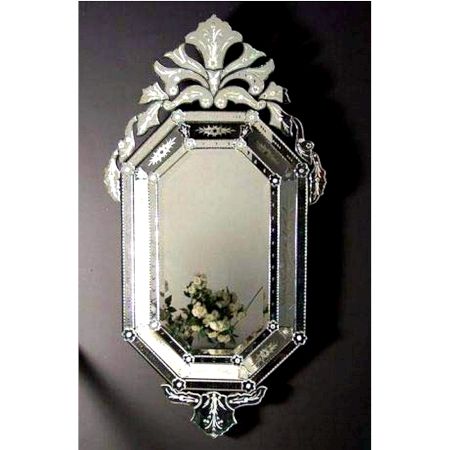 Octagon Crest Charm Mirror