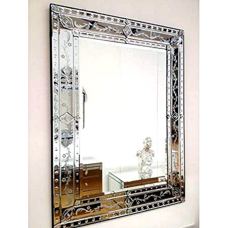 Modern Mosaic Frame Mirror