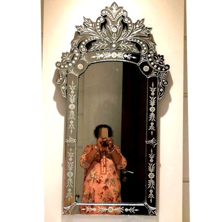 Antique Basin Frame Mirror