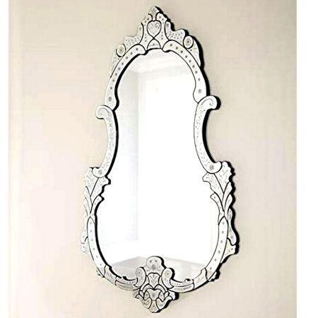 Candlelit Crest Vanity Mirror