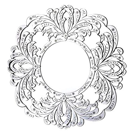 Golden Cluster Wall Mirrors