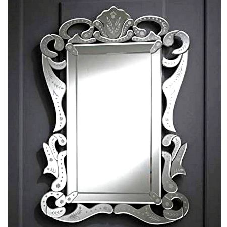 Rustic Floral Charm Mirror