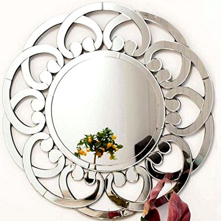 Petal Scroll Harmony Mirror