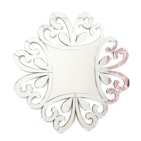 Radiant Stripe Square Mirror