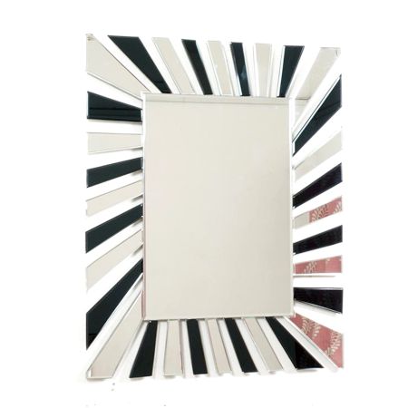 Ribbon Loop Square Mirror