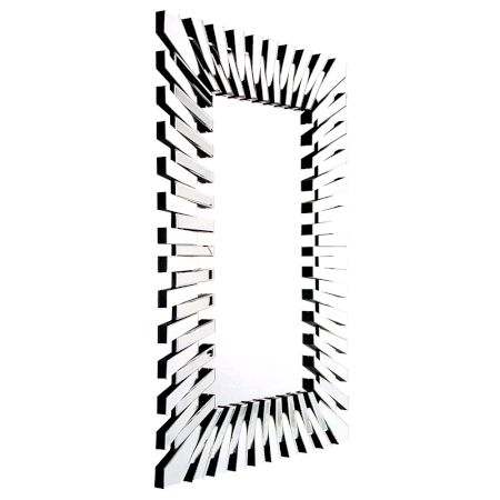 Spiked Starburst Square Mirror