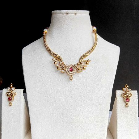 Handcrafted Statement Tribal Necklace Jewellery Set