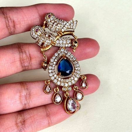 Handmade Floral Beaded Necklace Jewellery Set