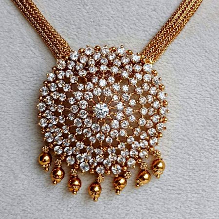 Handcrafted Ethnic Petal Necklace Jewellery Set