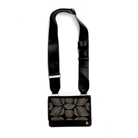 Artistic Pattern Vegan Leather Cardholder