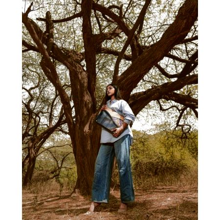 Sophisticated Green Vegan Leather Laptop Sleeve