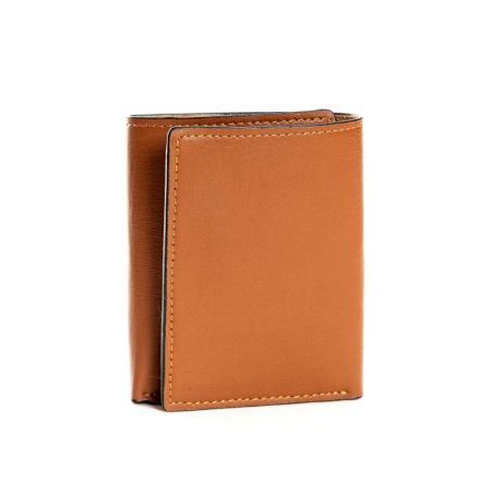 Leather Vegan Wallet Boasting Sleek Artisanal Design