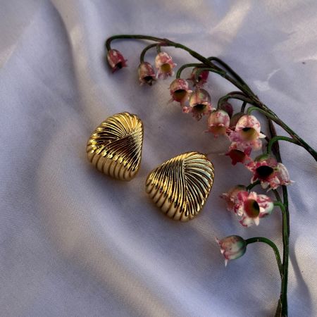 Demi fine construction with 18K gold plated finish