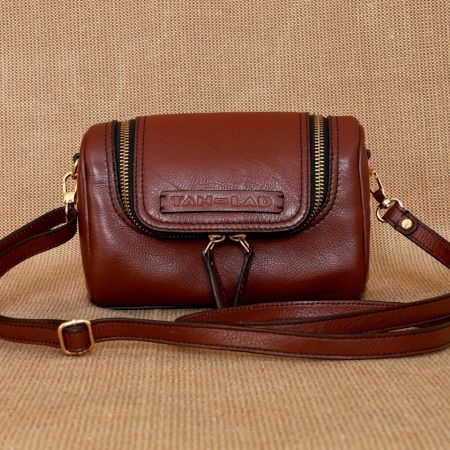 Handmade Cherry Sling Bag Leather Deluxe Trendy