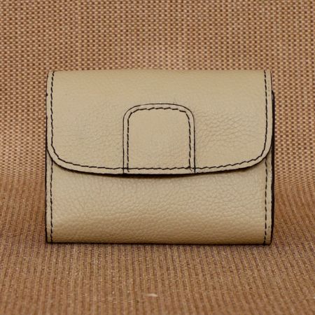 Handcrafted Honey Dew Wallet Leather Radiant Alluring