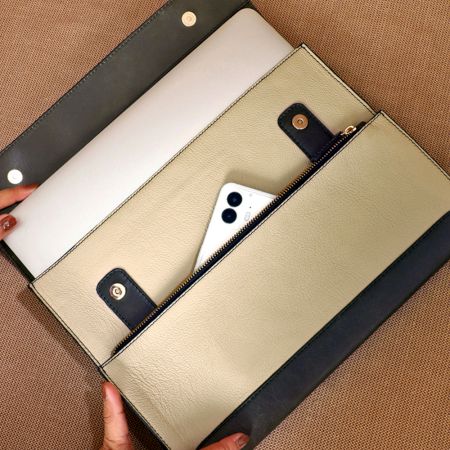 Handmade Honey Dew Dove Sleeves Pouches Leather Timeless